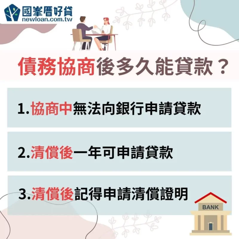 債務協商多久恢復信用?流程如何申請?1篇帶你深入瞭解債務協商 | 國峯厝好貸 債務協商後多久能貸款