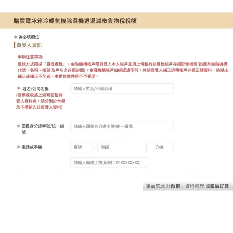 貨物稅退稅再延長2年,退稅補助攻略大公開 | 國峯厝好貸 減徵貨物稅線上申請1