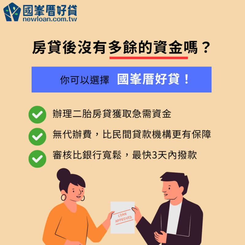 2024台灣房貸利率比較!掌握核貸條件才能拿到好利率 | 國峯厝好貸 二胎房貸