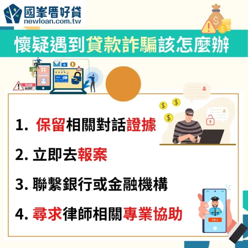 2024貸款詐騙手法,學會判斷免落陷阱 | 國峯厝好貸 懷疑遇到貸款詐騙怎麼辦