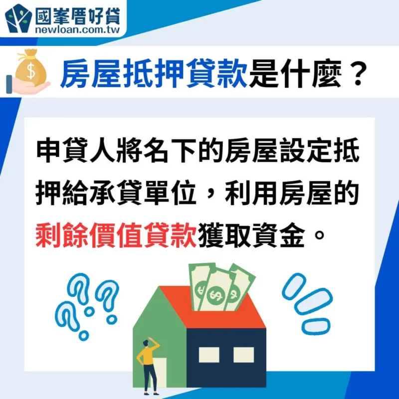 房屋抵押貸款|抵押房屋會有影響嗎?可以貸多少?2024銀行房貸比較和推薦 | 國峯厝好貸 房屋抵押貸款是什麼