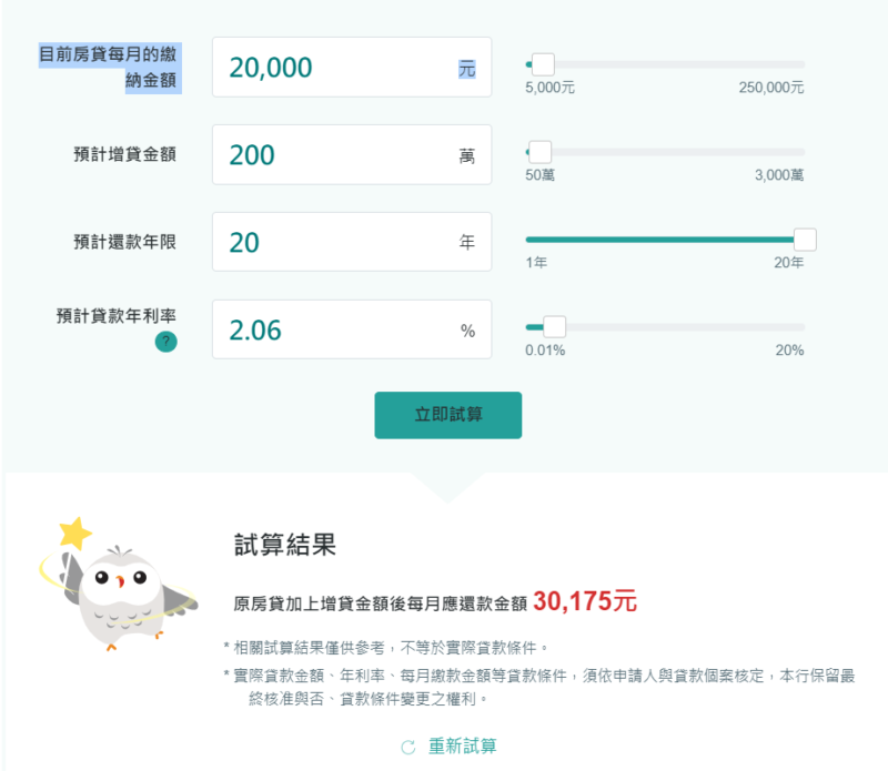 房屋抵押貸款試算|月付金、還款方式差異大?7個試算網站推薦 | 國峯厝好貸 房屋增貸試算