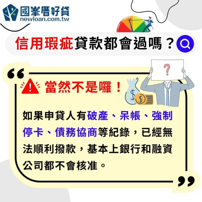 信用瑕疵貸款|哪裡辦過件率最高?信用空白怎麼貸款?4大貸款注意事項 | 國峯厝好貸 信用瑕疵貸款都會過嗎